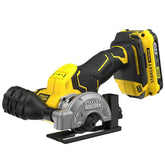 Mini polizor cu acumulator, panza 76 MM Stanley - imagine 1