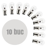 Bec MTR P21/5W 12V 21/5W BAY15d Set 10 buc Carguard - imagine 1