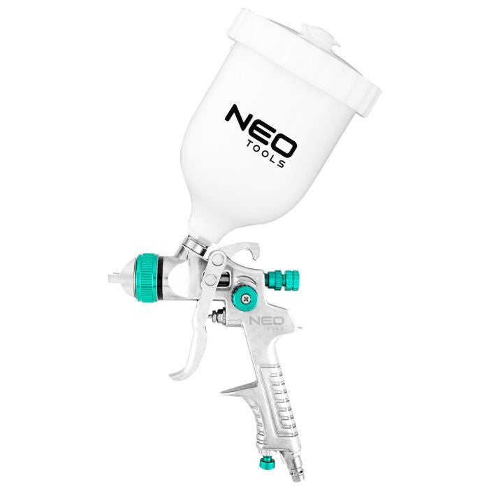 Pistol de vopsit tip hvlp, rezervor superior, duza 1,4 mm Neo Tools - imagine 1