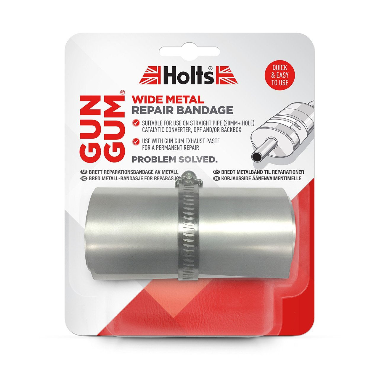 Banda fixare Easy fit 65-75 mm Holts - imagine 1