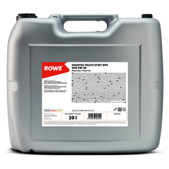 Ulei motor turisme Rowe HighTec Multi Synt DPF 5W30 20L Rowe - imagine 1