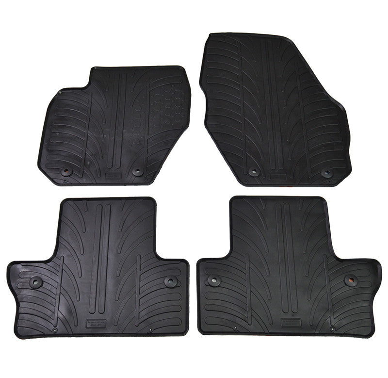 Covorase cauciuc Volvo S60 2010- si V60 2010-, Gledring , 4 buc. Gledring - imagine 1