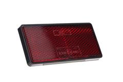 Catadioptru dreptunghiular autoadeziv 86x40 mm Rosu Runkit - imagine 3