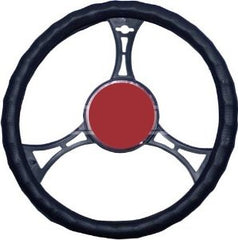 Husa volan Carpriss Piele Negru Carpriss - imagine 1