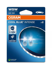 Bec Osram Cool Blue Intense W5W 5W1 2V W2.1x9.5d Set 2 buc Osram - imagine 1