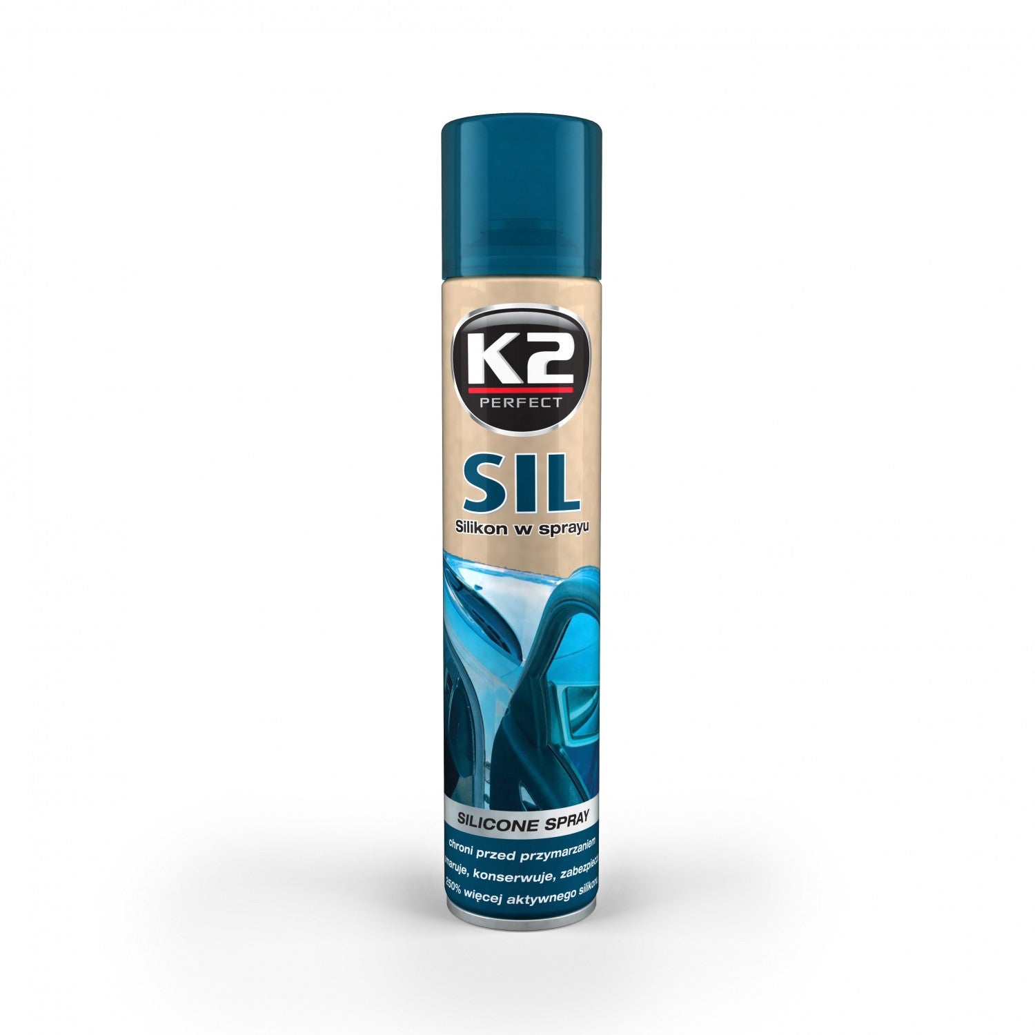 SIL 300ml. – Spray silicon 100% (protectie chedere) K2 - imagine 1