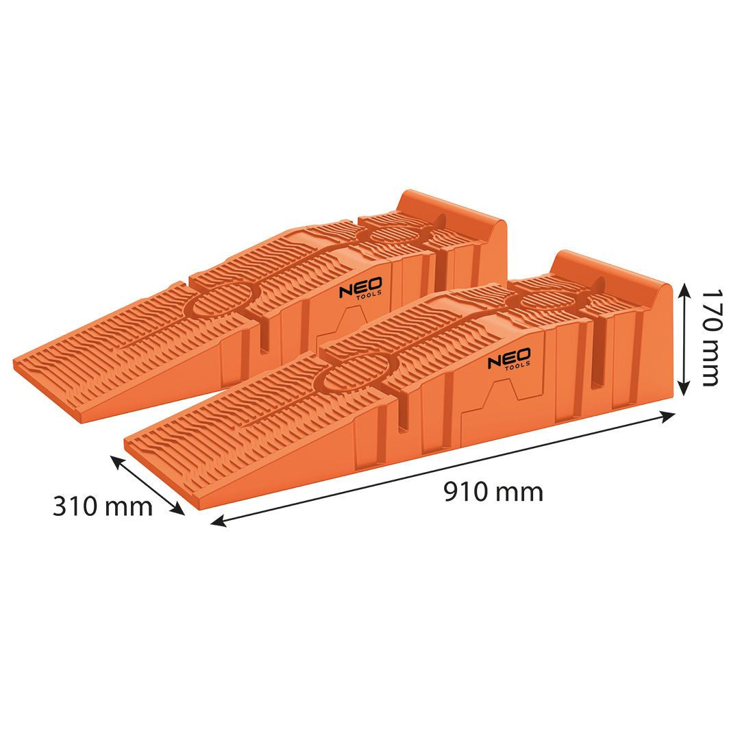 Rampă auto antiderapanta 2 bucati 3000KG Neo Tools - imagine 1