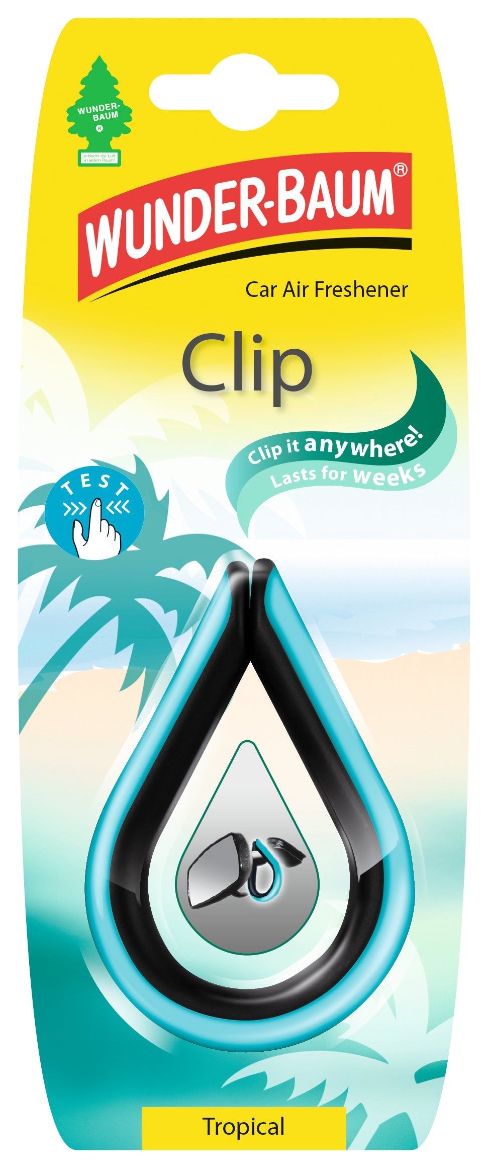 Odorizant auto Wunder-Baum Tropical Clip Wunderbaum - imagine 1