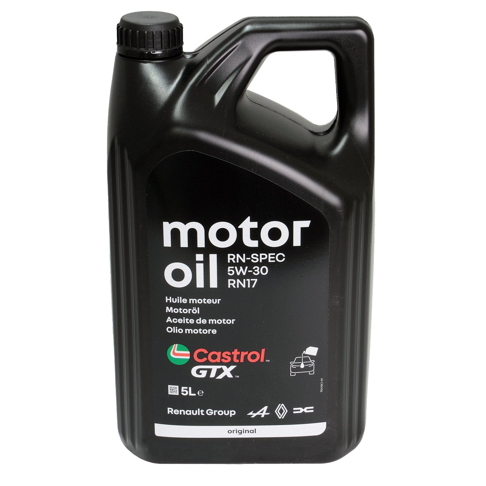 Ulei motor Renault Castrol GTX RN-Spec RN17 5W30 5L Renault - imagine 1