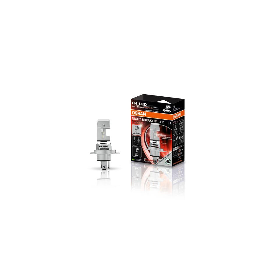 Bec LED Osram Speed Night Breaker H4 450 * 1 buc Osram - imagine 1