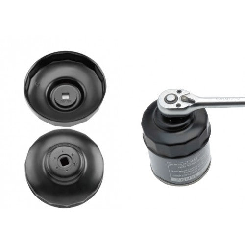 Cheie filtru ulei 64mm 3/8 Toptul - imagine 1