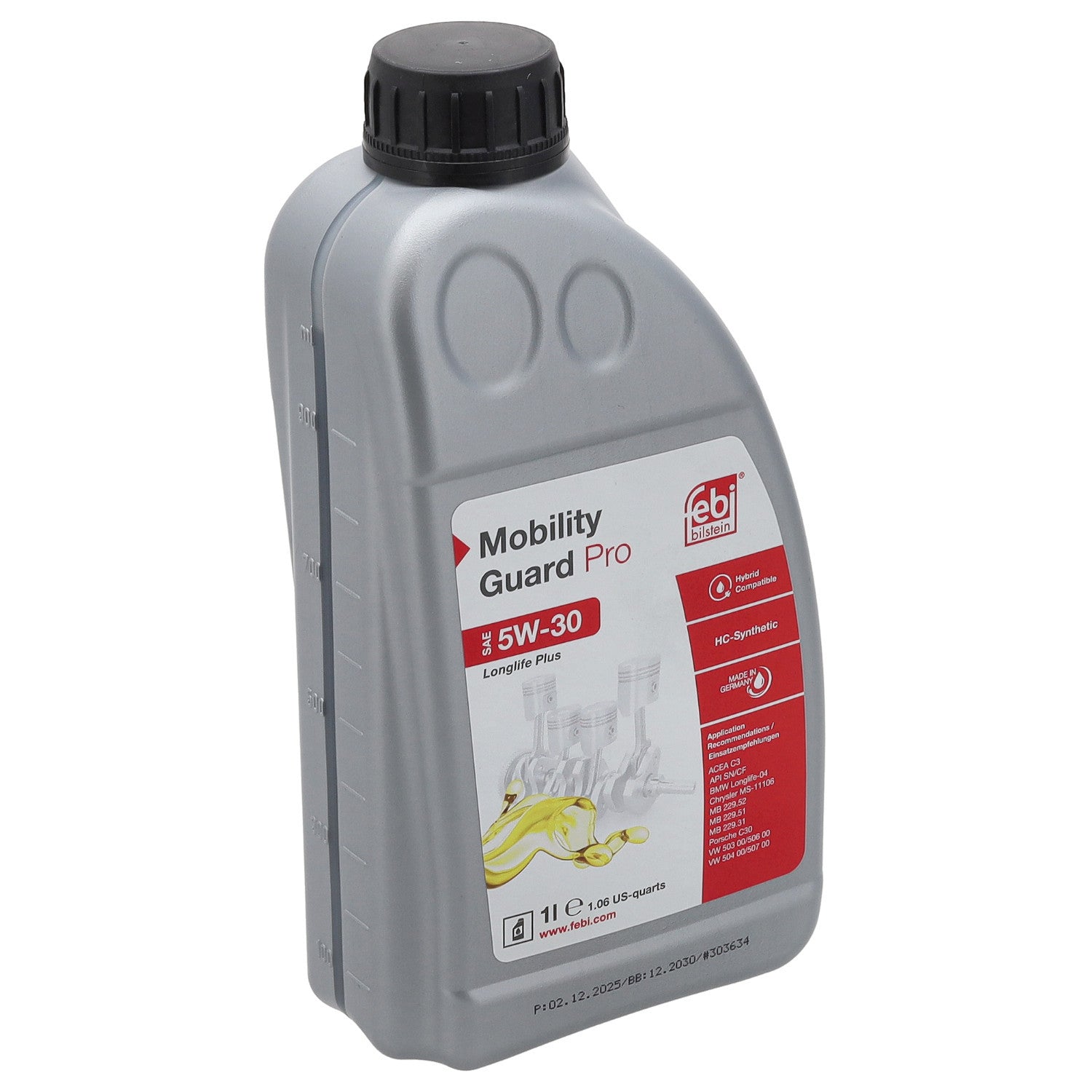 Ulei motor Febi Mobility Guard Pro Loglife Plus 5W30 1L Febi - imagine 1