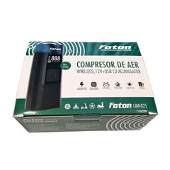 Compresor cu acumulatorFoton CAW-025 12V+USB 10bar Foton - imagine 3