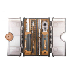 SET ȘURUBELNIȚĂ CU CLICHET DE PRECIZIE (78 BUCĂȚI) Clas - imagine 2