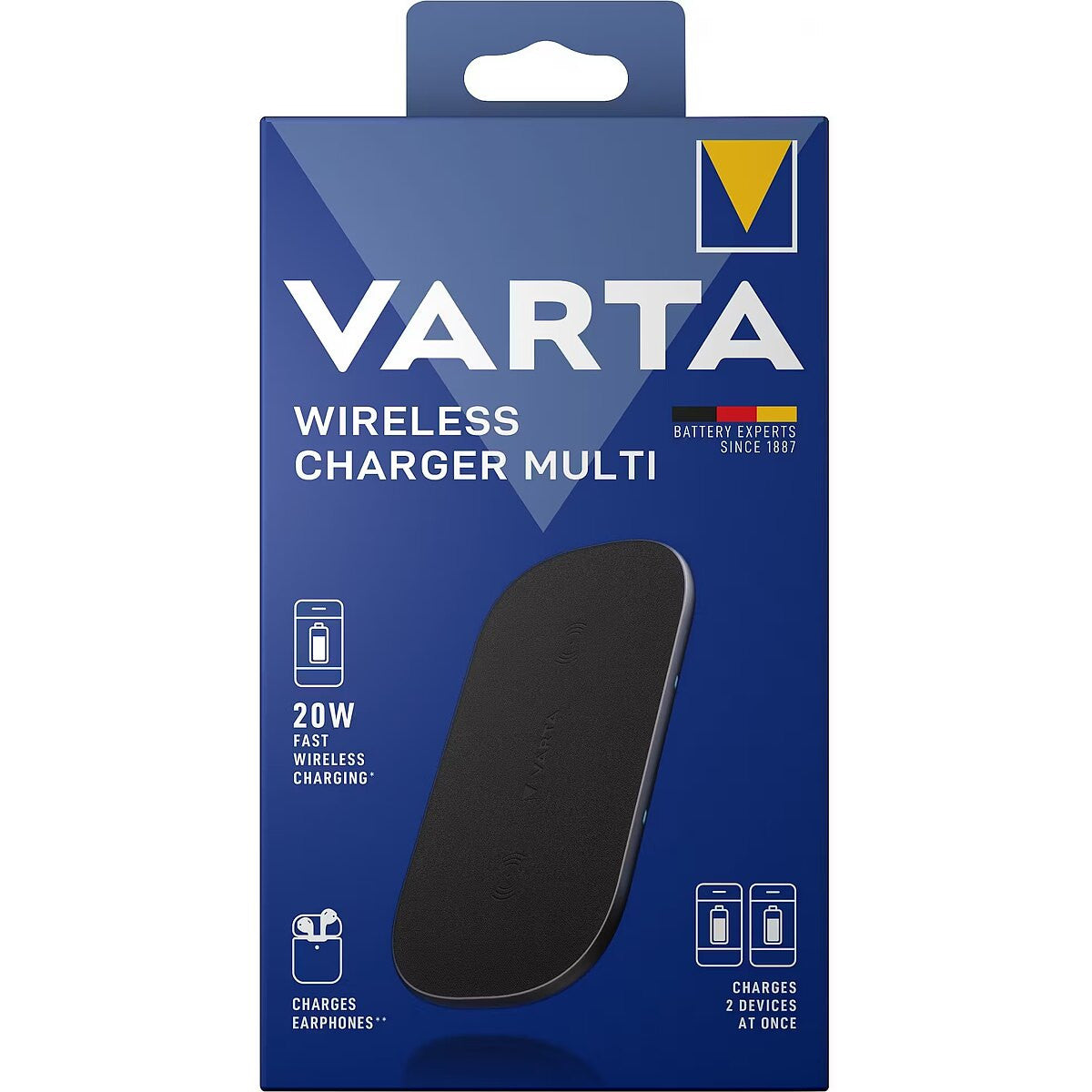 Incarcator Varta Wireless Charger Multi 20 W Box Varta - imagine 1