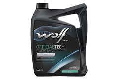 Ulei motor turisme Wolf OfficialTech MS-F 5W30 4L Wolf - imagine 1