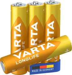 Baterie Varta Longlife AAA LR03 1.5V • Set 4 buc Varta - imagine 1