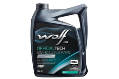 Ulei motor turisme Wolf OfficialTech P/RN 5W30 4L Wolf - imagine 1