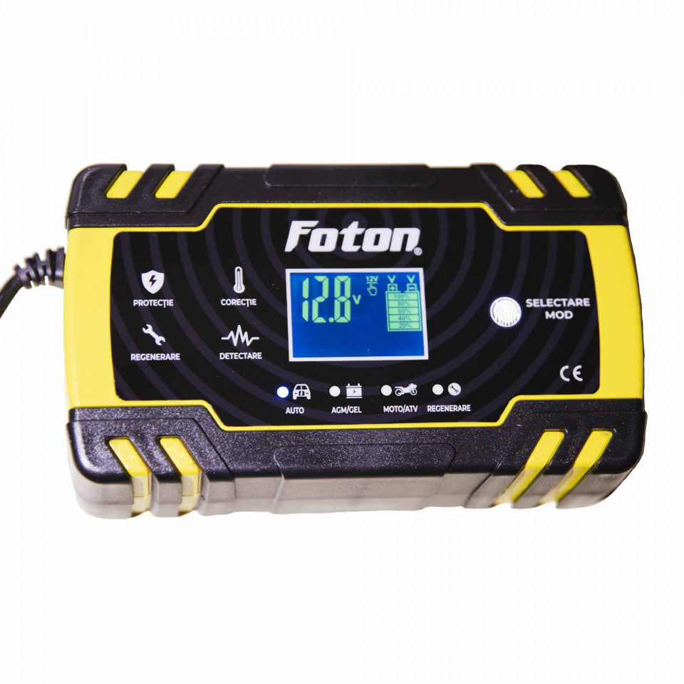 Redresor inteligent Foton RI-1224-8 cu desulfatare - 12V/8A 24V/4A Foton - imagine 1