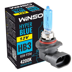 Bec Halogen Winso Hyper Blue HB3 - 12V, 65W P20d ● 4200K Winso - imagine 1