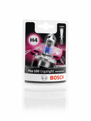 Bec H4 12V 60/55W Gigalight Plus 150 BLI Bosch - imagine 1