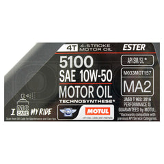 Ulei motor Motul 5100 10W50 4T 1L Motul - imagine 2