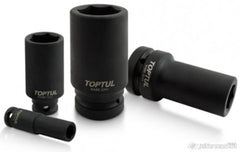 Tubulara impact 1/2 19mm Toptul - imagine 1