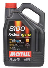 Ulei motor turisme Motul 8100 X-Clean Gen2 5W40 5L Motul - imagine 1