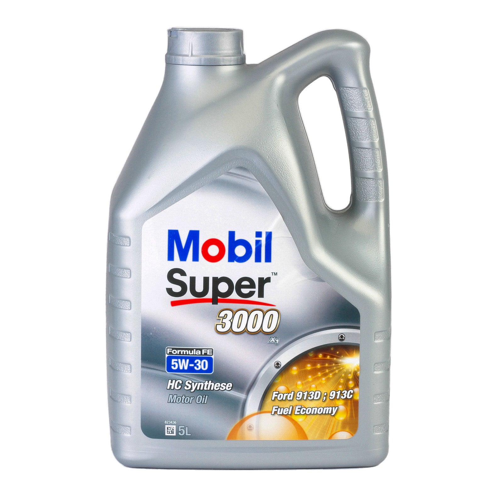 Ulei motor Mobil Super 3000 X1 Formula Fe 5W30 5L Mobil - imagine 1