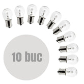 Bec MTR P21W 12V 21W BA15s Set 10 buc Carguard - imagine 1