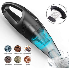 Aspirator de mână fără fir, cu acumulator, pentru casă și mașină, aspirare umedă și uscată, 120W Nigrin - imagine 4