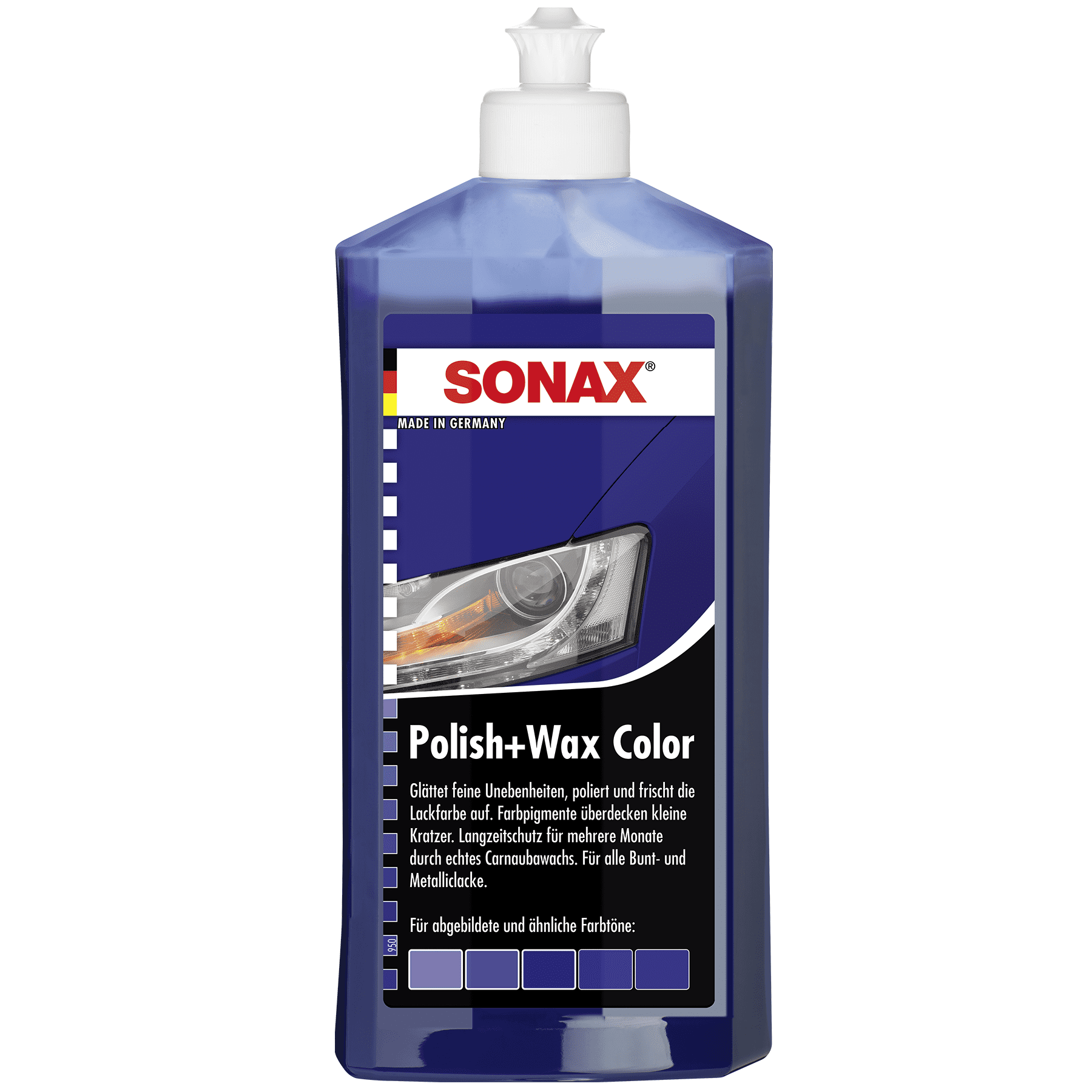 SONAX® Polish&Wax NanoPro, pentru vopsea albastră, cod 296200 Sonax - imagine 1