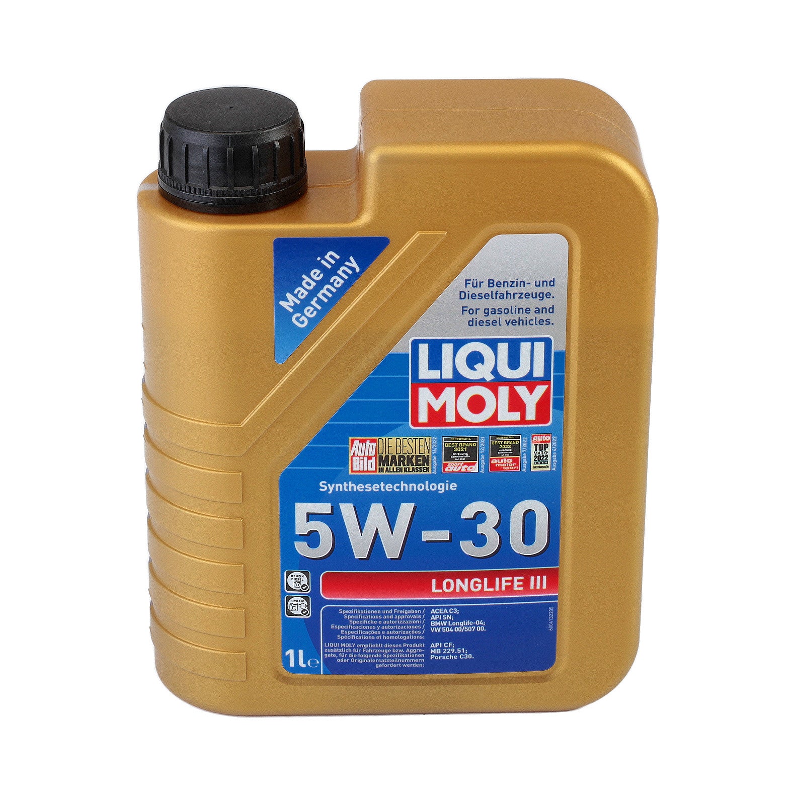 Ulei motor Liqui Moly Longlife-III 5W30 (20820) 1L Liqui Moly - imagine 1