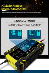 Redresor inteligent Foton RI-1224-8 cu desulfatare - 12V/8A 24V/4A Foton - imagine 4