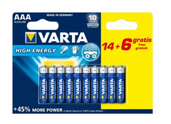 Baterie Varta LongLife Power AAA Blister 20 (14+6) Varta - imagine 1