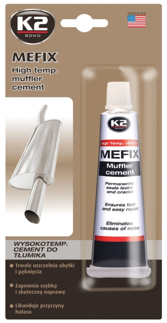 MEFIX 132gr - Etansator cimentat pentru sisteme de esapament 132gr K2 - imagine 1