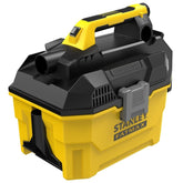 Aspirator umed uscat compatibil cu acumulator 18V Stanley Fatmax SFMCV002B-XJ, capacitate 7.5litri, accesorii aspirare spatii inguste, functie suflare, livrat fara acumulator si incarcator Stanley - imagine 1