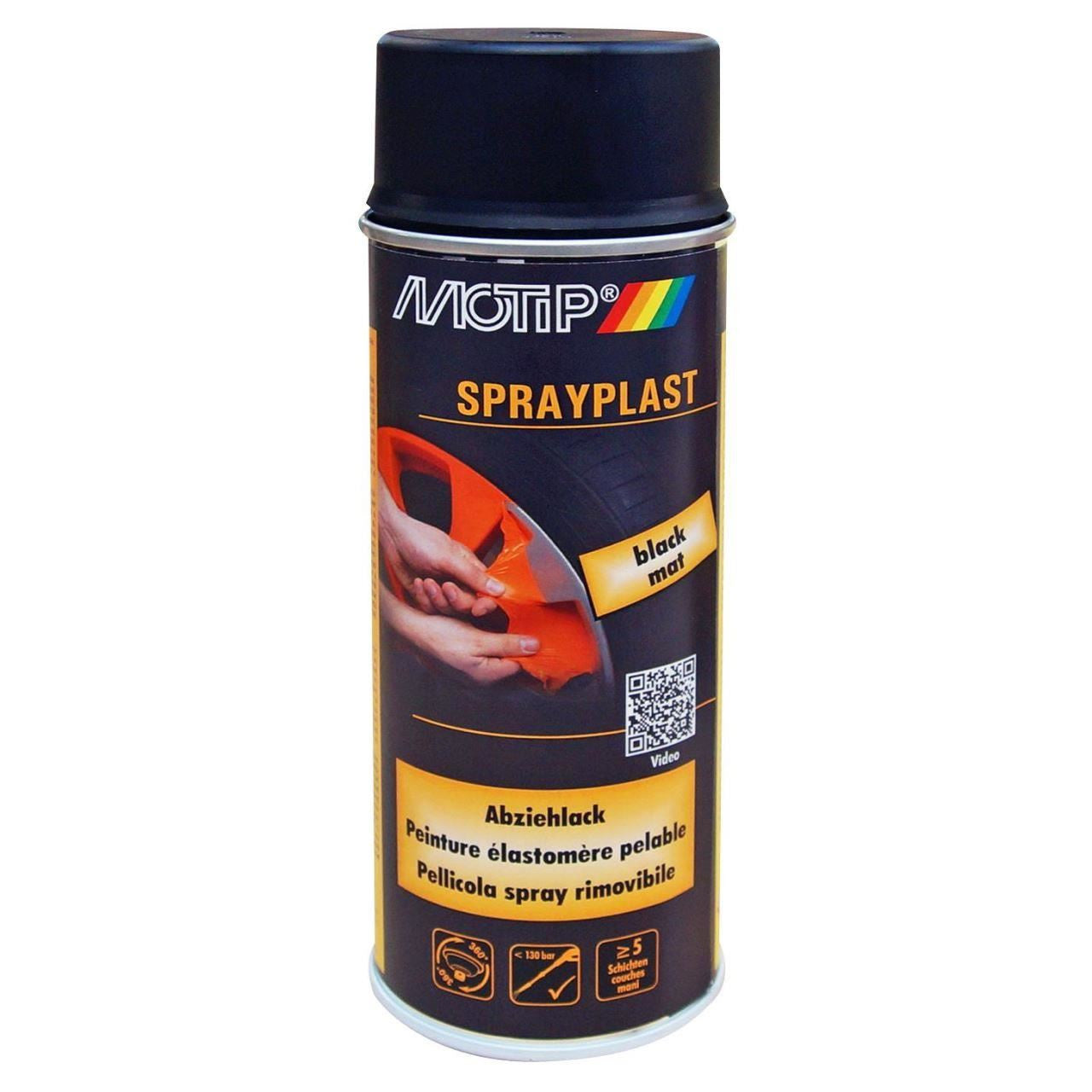 MOTIP Sprayplast vopsea folie negru mat 400ml cod 396519 Motip - imagine 1