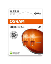 Bec Osram WY5W | 12V - L2.1x9.5d - Set 2 buc Osram - imagine 1