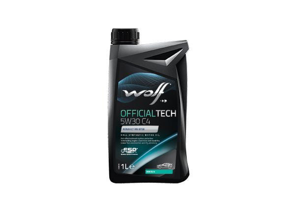 ULEI MOTOR WOLF OFFICIALTECH 5W30 C4 1L Wolf - imagine 1