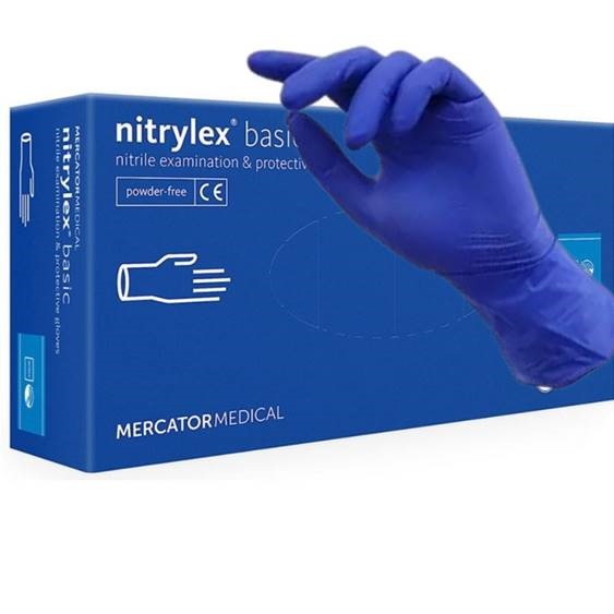 Manusi Mercator Nitrylex M 100 buc Mercator - imagine 1