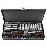 Set de chei tubulare 1/4 63 de piese Neo Tools - imagine 1