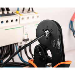 Cleste de sertizare pentru mansoane de capat 6 pietre, diametrul mansonului: 0,1 - 16 mm Neo Tools - imagine 2