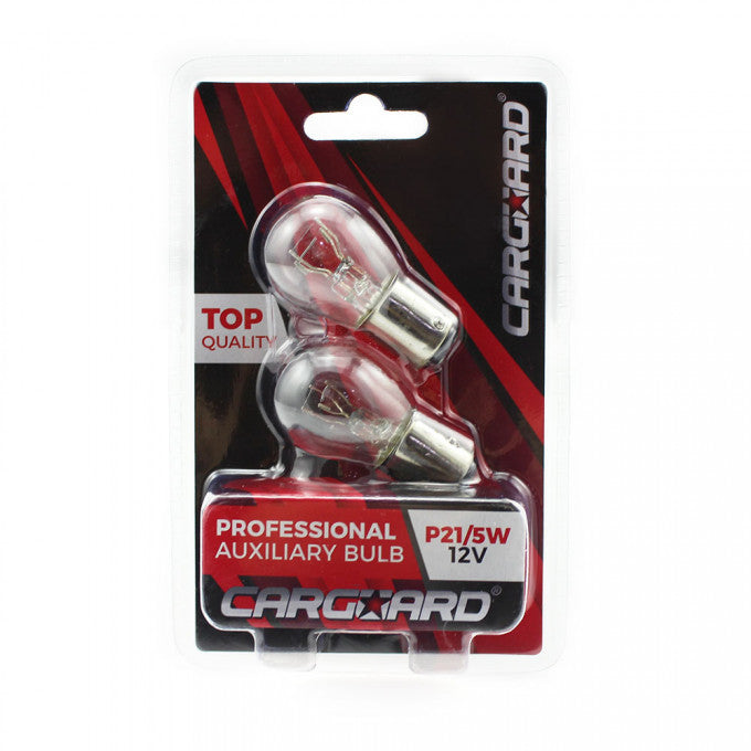 CARGUARD - Set 2 becuri P21/5W;BAY15D Carguard - imagine 1