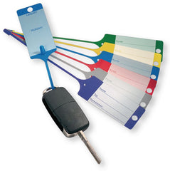 Breloc cu eticheta pentru Chei, culoare Verde *Set 100 buc* Berner - imagine 3