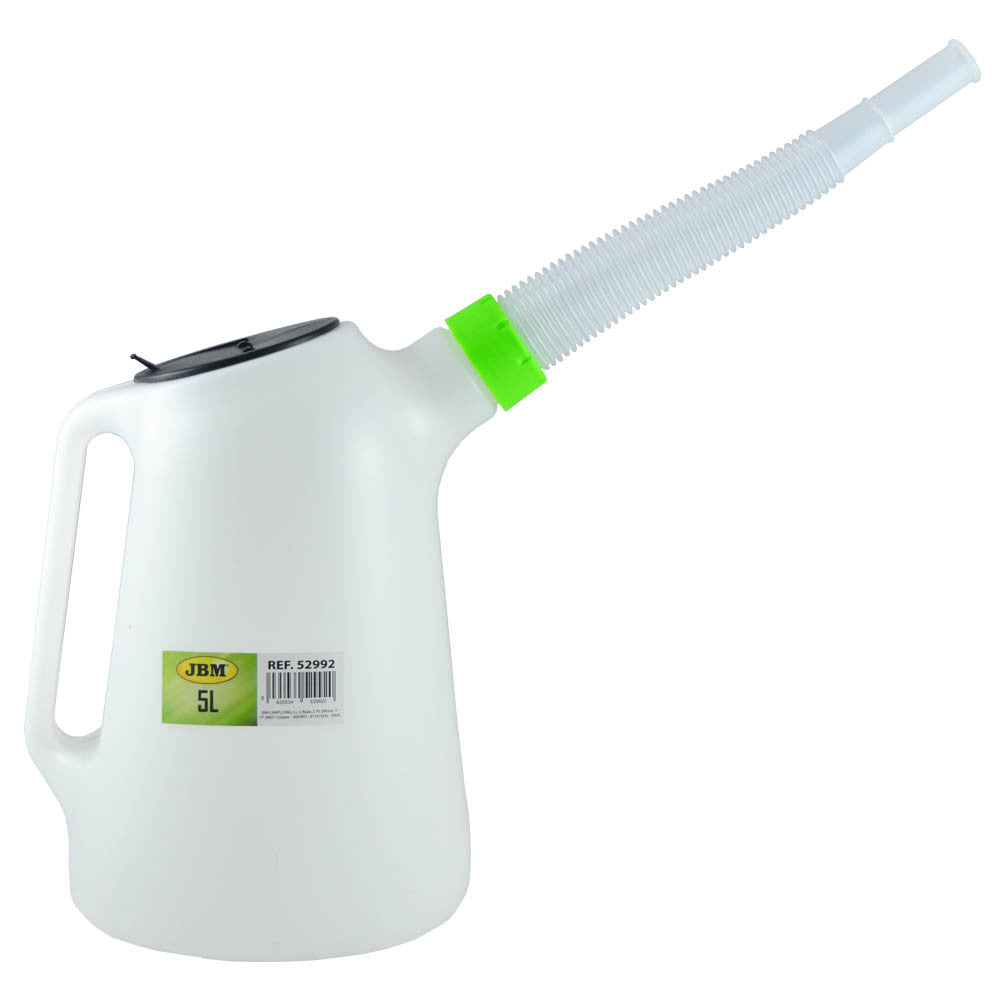 Cana completare ulei cu gât flexibil 5L JBM - imagine 1