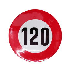 Autocolant reflectorizant limita viteza 120 km/h fi12 cm Runkit - imagine 1