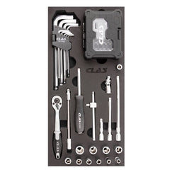 Dulap scule echipat cu 154 piese 6 sertare Clas - imagine 2