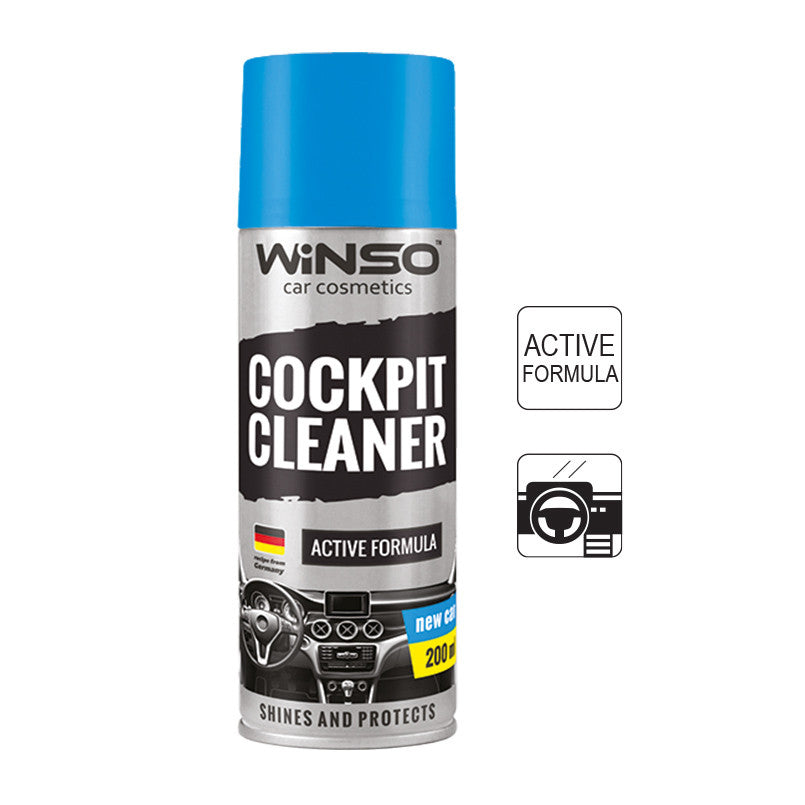 Spray Silicon bord Winso Cockpit Cleaner New Car 200 ml Winso - imagine 1