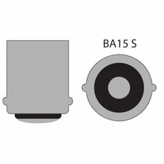 LED de frana - 12v; P21W; BA15S Carguard - imagine 2